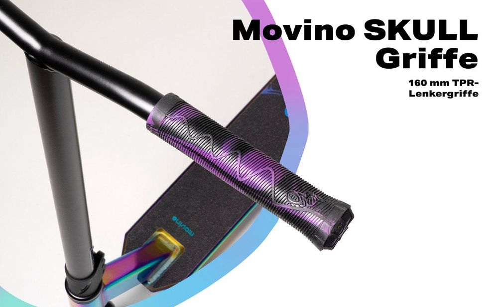 MOVINO Erwachsene Stunt-Scooter Glide CP-NCH360 Neochrom