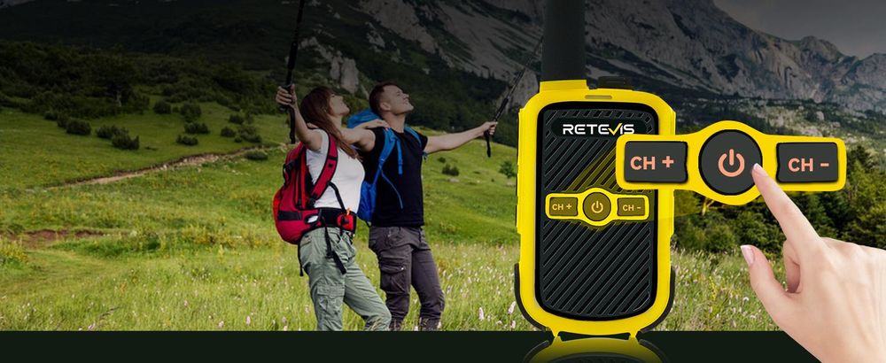 Retevis RT15 Walkie Talkie Kinder, PMR446 Funkgeräte, Freisprech VOX, Mini, 1000 mAh Li-Ionen-Akku, für Campingspiele, Schule, Hausspiele, Urlaub