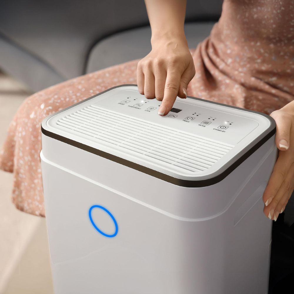 EBERG AZARI Osuszacz Powietrza 20 l/24h Higrometr Timer 6,5 l