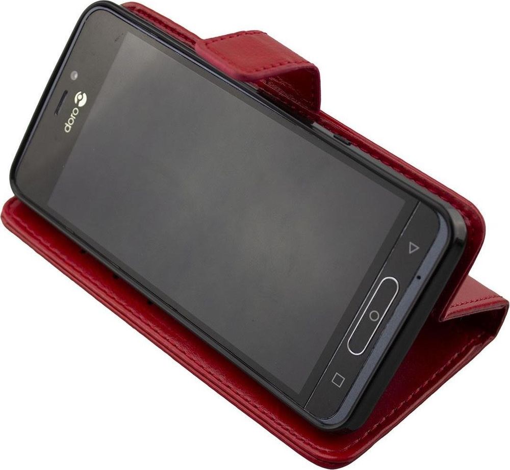 caseroxx Handy Hülle Tasche kompatibel mit Doro 8035 Bookstyle-Case Wallet Case
