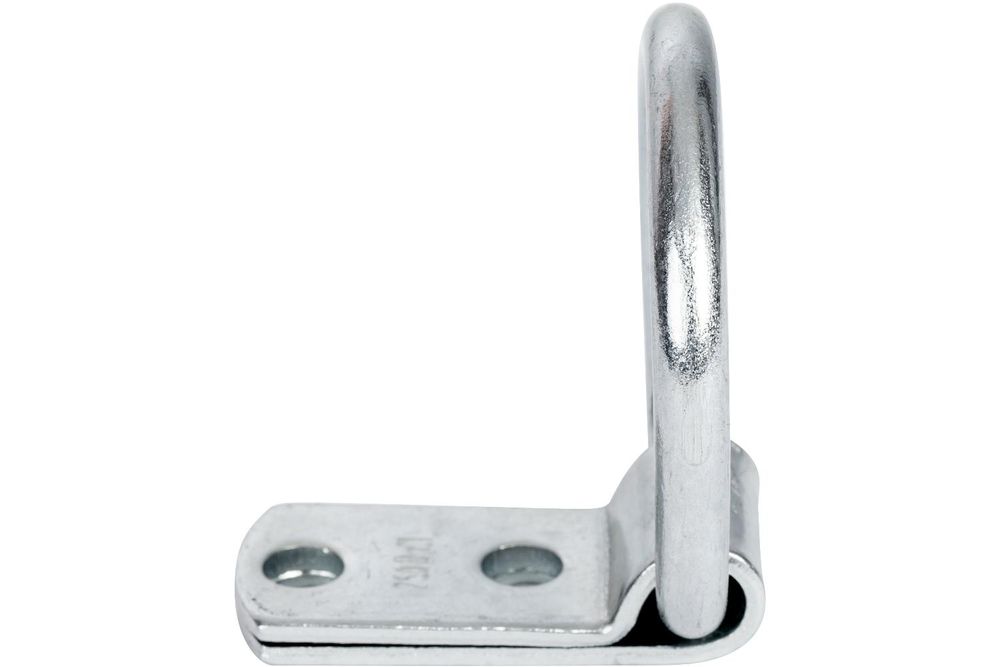 KNOTT Zurrring mit Lasche für Anhänger, Zurröse aus verzinktem Stahl 16x19x8 cm
