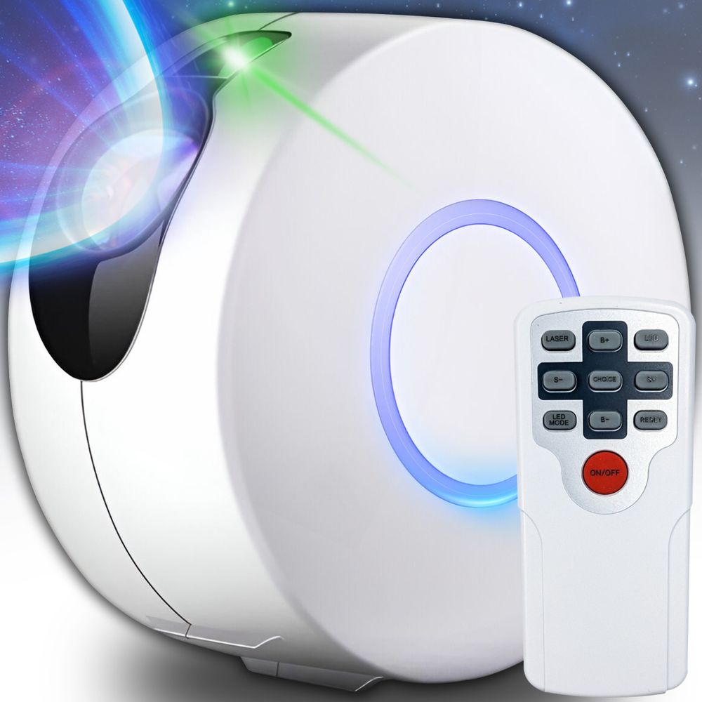 LED Projektor Sternenhimmel Laser Nachtlicht Fernbedienung Galaxy Atmosphäre Lampe Sternenlicht Schlafzimmer Kinderzimmer Kinder Geschenk Party Retoo