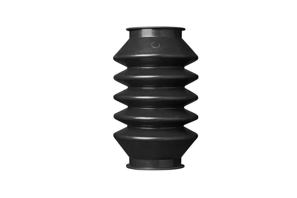 AS Faltenbalg Gummi Ø50 mm für Anhänger als Anhängerzubehör – flexibler Gummischutz, Schutzmanschette, 60/70 mm L = 165 AS