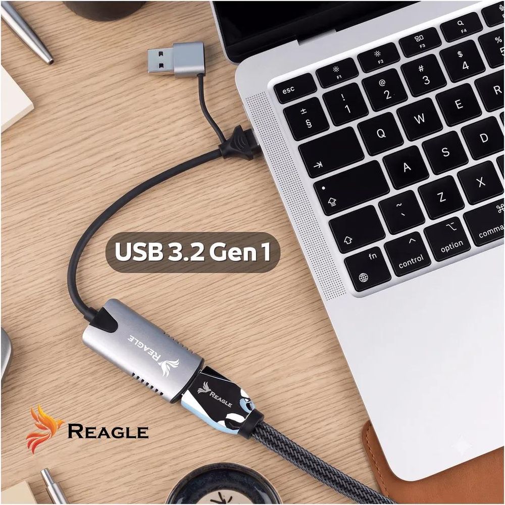 Reagle RYVC3AC – USB 3.2 Gen 1 und robustes Aluminiumgehäuse