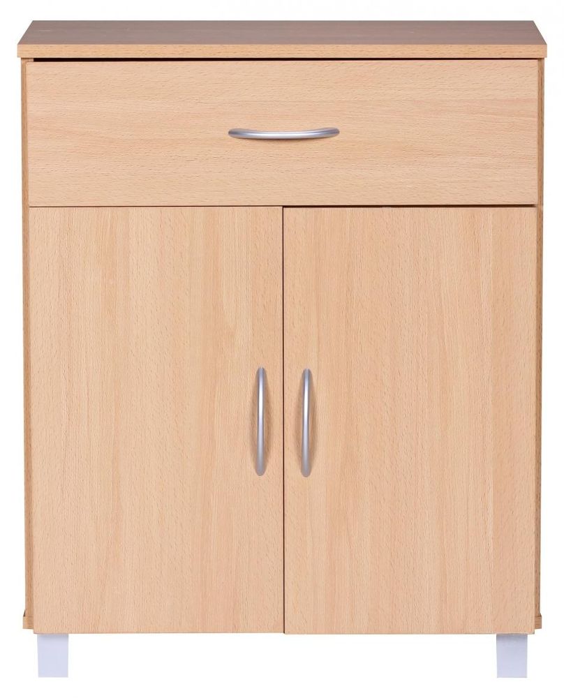 möbelando Kommode – Sideboard mit 2 Türen & 1 Schublade