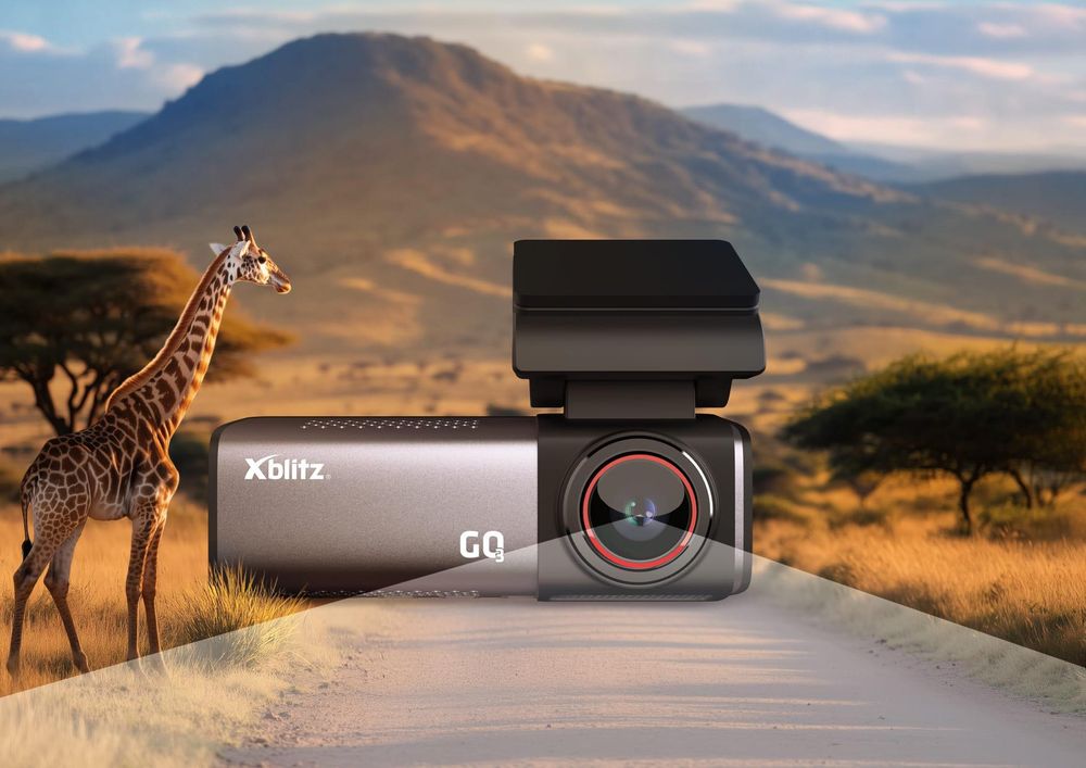 Smarte Dashcam mit G-Sensor, WLAN-App und Loop-Aufnahme