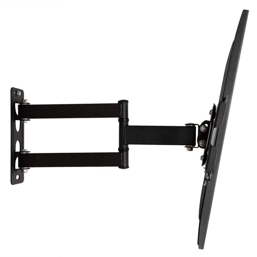 TV Wandhalterung, Max. 30kg, Neigbar & Schwenkbar für 26-55 Zoll, Universal VESA bis 400x400, für LED LCD Fernseher, Schwarz Retoo