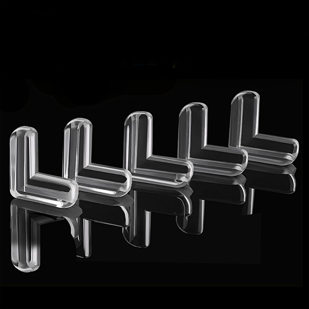 20 x Eckenschutz Baby Kantenschutz Selbstklebend Transparent Durchsichtiger Gummi Kindersicherung Tisch Möbel Eckenschutz für Kinder Baby Retoo