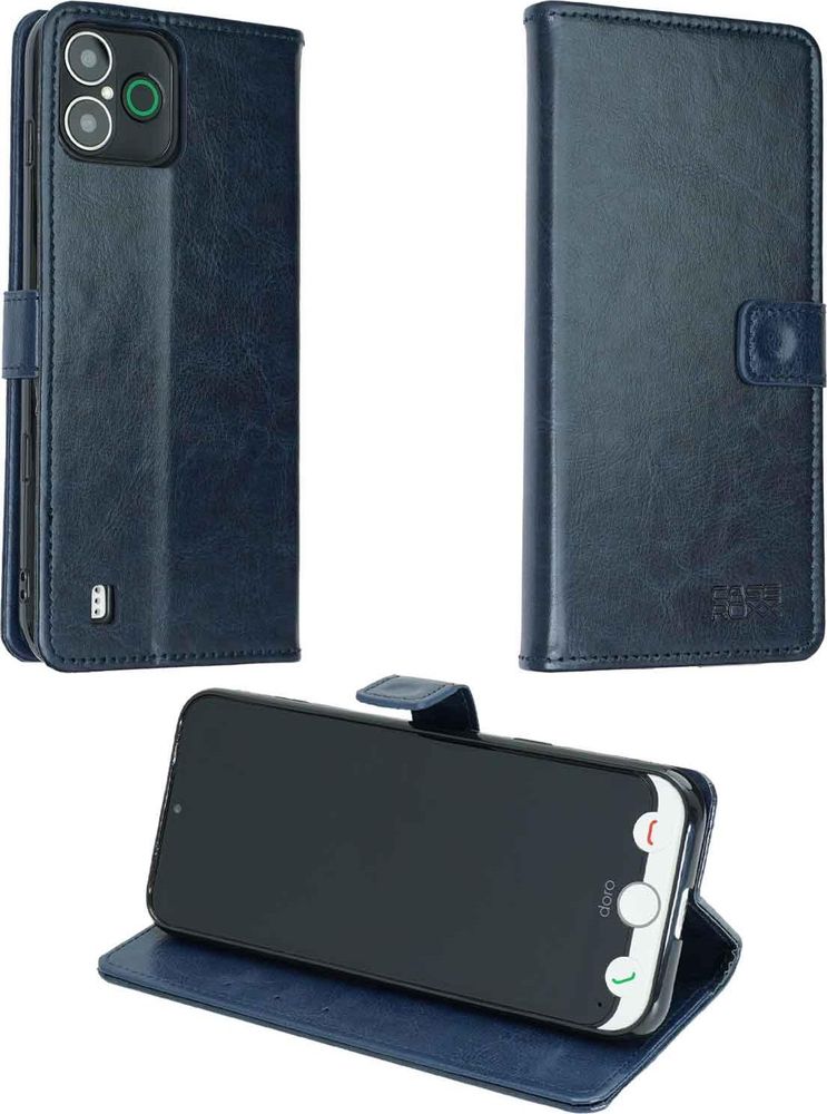 caseroxx Handy Hülle Tasche kompatibel mit Doro Aurora A30/A31 Bookstyle-Case Wallet Case