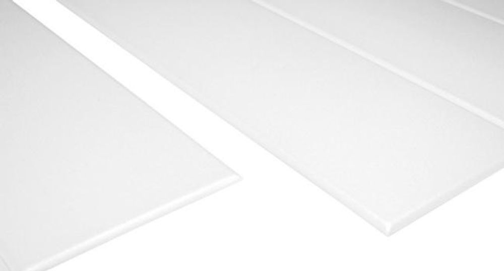 HEXIM Deckenpaneele aus XPS - Moderne Deckenverkleidung aus Styropor Kunststoff (Muster P-01) Kunststoffpaneele feuchtraum