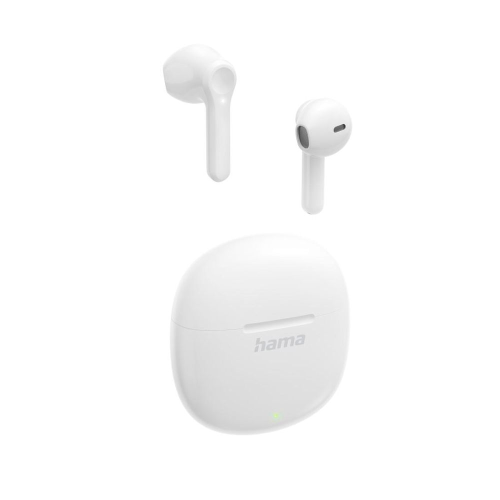 Hama Bluetooth-Kopfhörer Action One, TWS Earbuds, Weiß