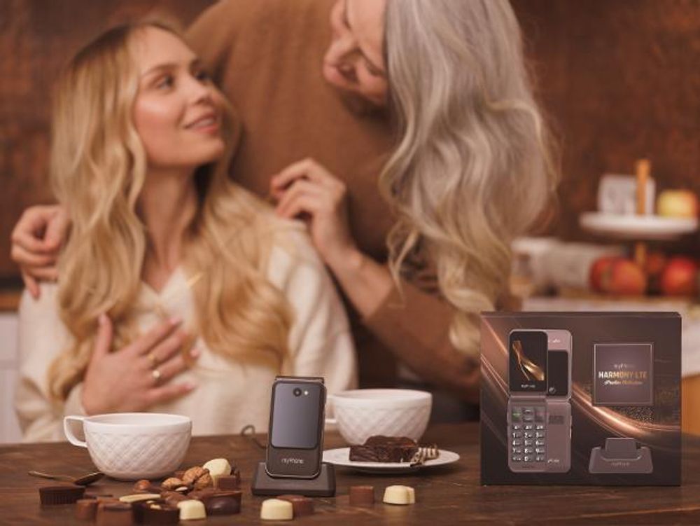 MYPHONE HARMONY LTE PRALINE COLLECTION Klapphandy mit SOS-Station
