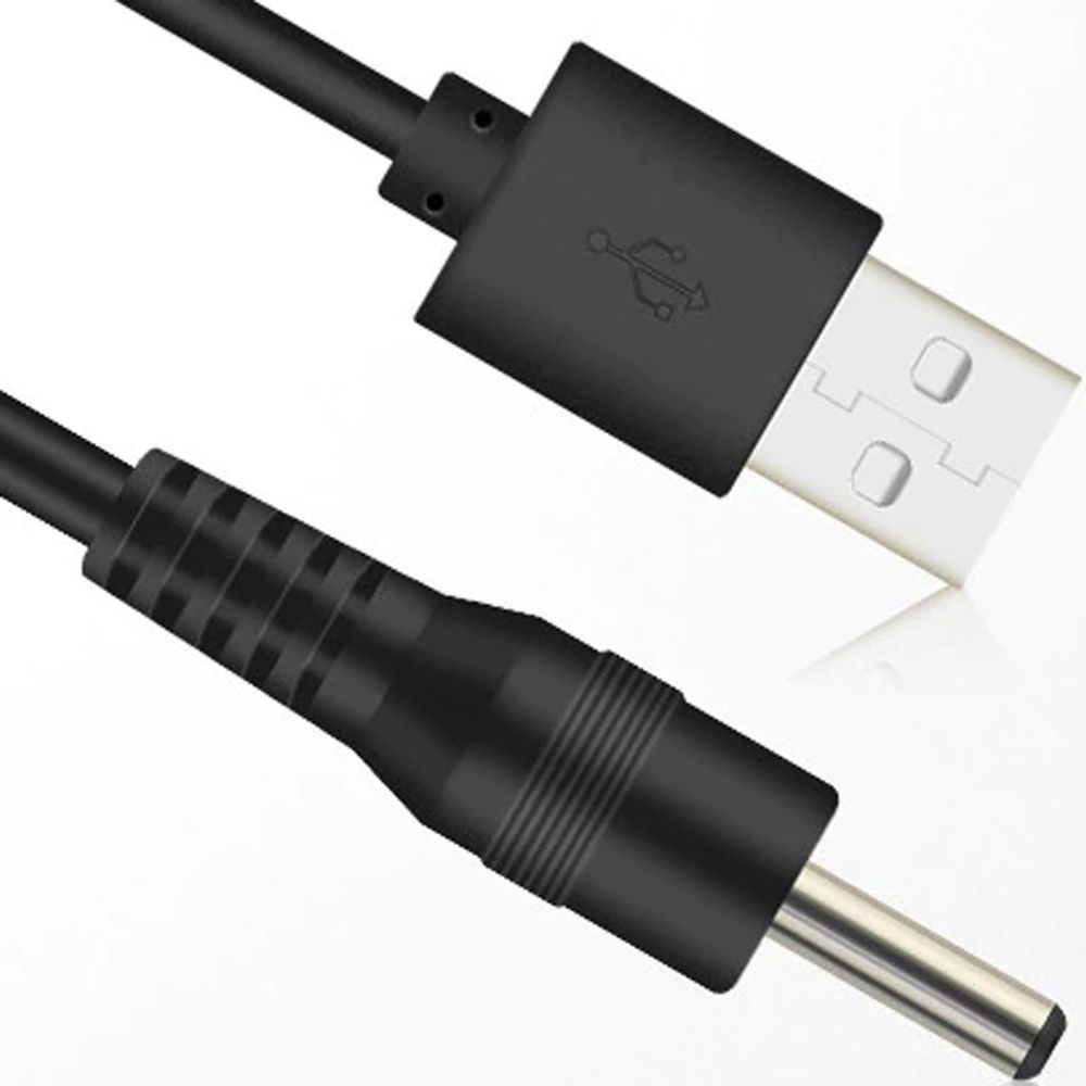 80cm Ladekabel USB-Stecker auf 5V DC Hohlstecker 5,5 x 2,5 mm Universal Netzkabel Stromkabel Steckdosen Konverter Kabel Router Klinken Netzteil Retoo