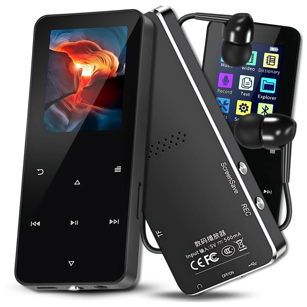 Mp3/Mp4-Player 16Gb Bluetooth Lautsprecher Radio Rekorder Leser Kopfhörer