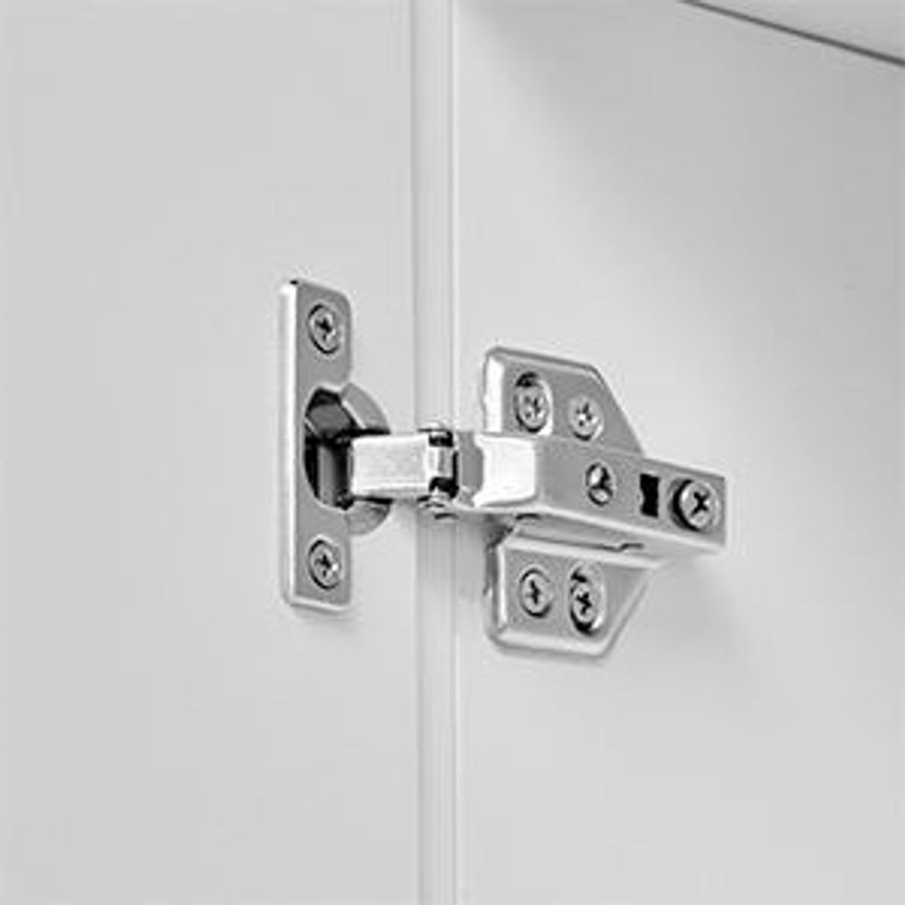 VASAGLE Badezimmerschrank mit 3 Türen, Spiegelschrank, Wandschrank, Stecker, Hängekorb, Haartrockner-Halter, viel Stauraum