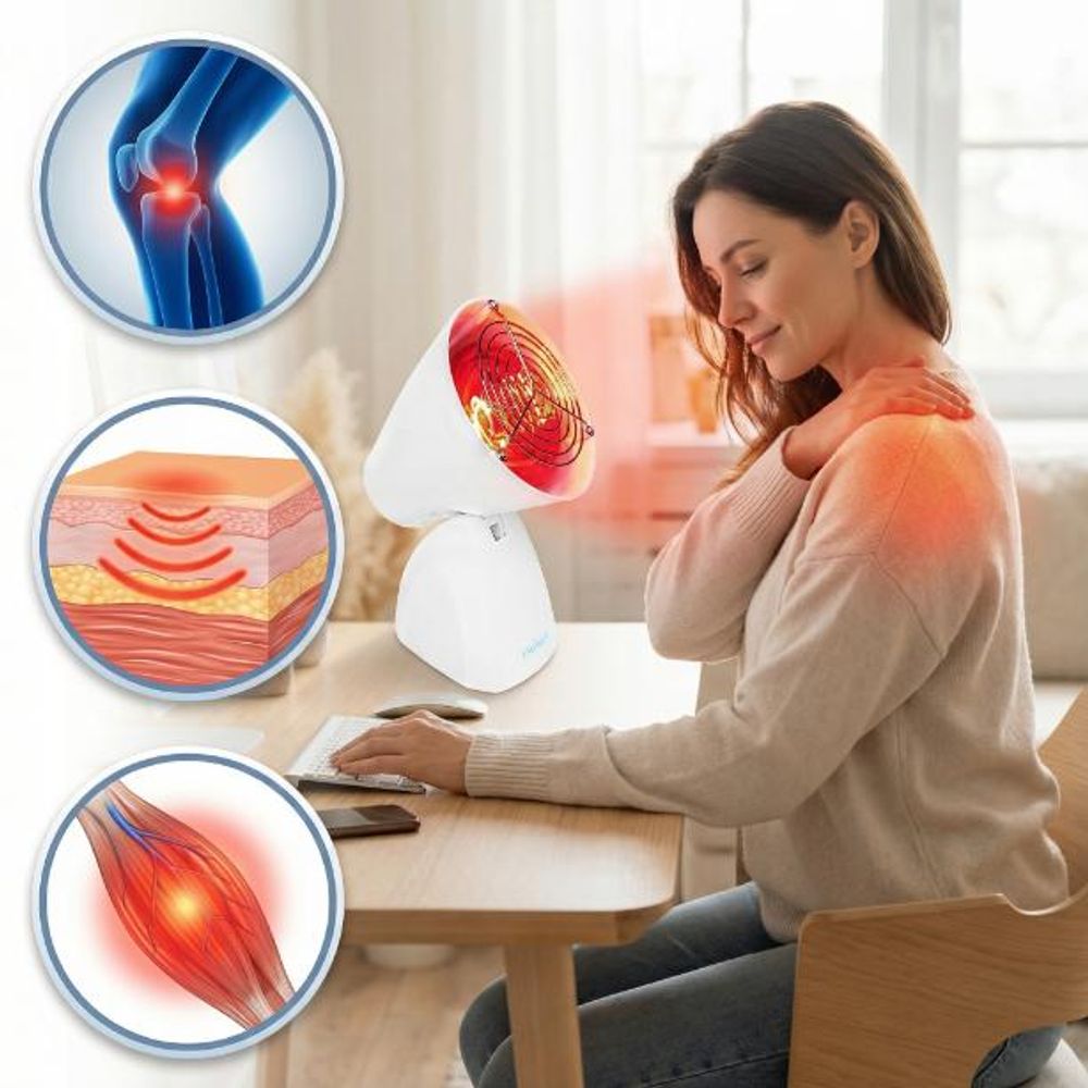 Infrarotlampe Sollux für Wärmetherapie