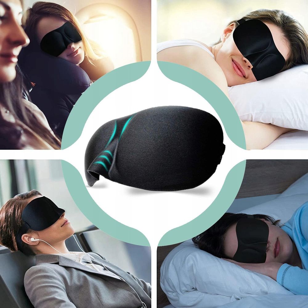 Páska na oči na spanie, 3D maska na spanie