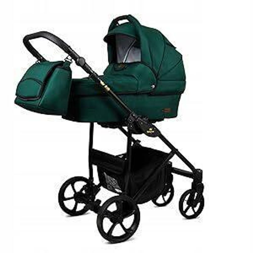 BabyLux® Optimal | Kocárek 3v1 Set | Mint | Kombinovaný kocárek | Set kocárku | Buggy + Bab