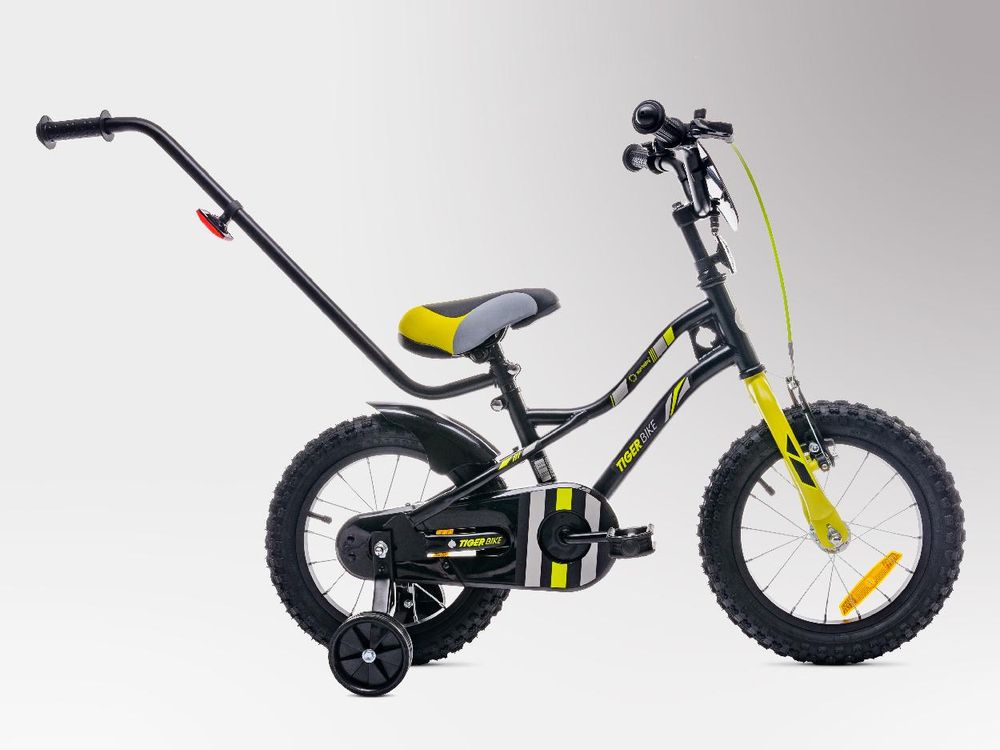 Sun Baby Tiger Bike bici per bambini ragazzi bici ruote di formazione 12 14 16 pollici da 2-6 anni BMX bici per bambini (14 pollici, arancione)