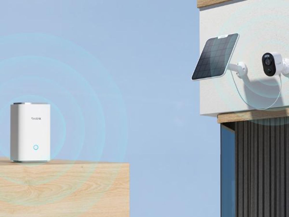 Reolink Argus 3 Ultra+Solarpanel x2 mit Home Hub, 4K 8MP Akku Überwachungskamera Set Aussen, Nachtsicht, 2.4/5GHz, Zentrale Verwaltung & Speicherung