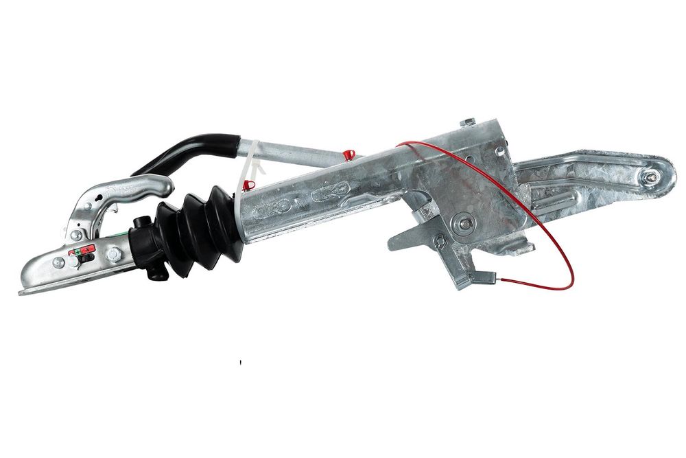 KNOTT Auflaufvorrichtung KF17-C mit Kupplung K20-B, zGG 900-1700 kg, Stützlast 100 kg, Lochbild 166/13, verzinkt, für gebremste PKW-Anhänger
