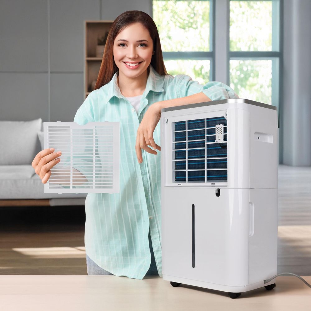 EBERG AZARI Osuszacz Powietrza 20 l/24h Higrometr Timer 6,5 l