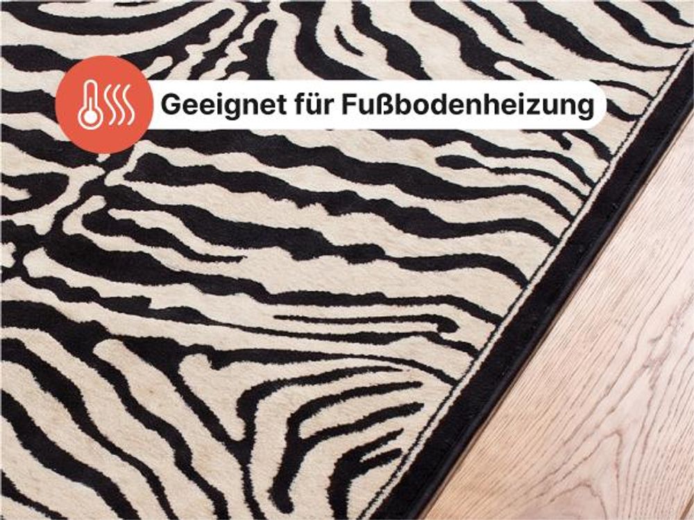Tapiso Teppich ATLAS modern rot beige Wohnzimmer 250 x 350 cm