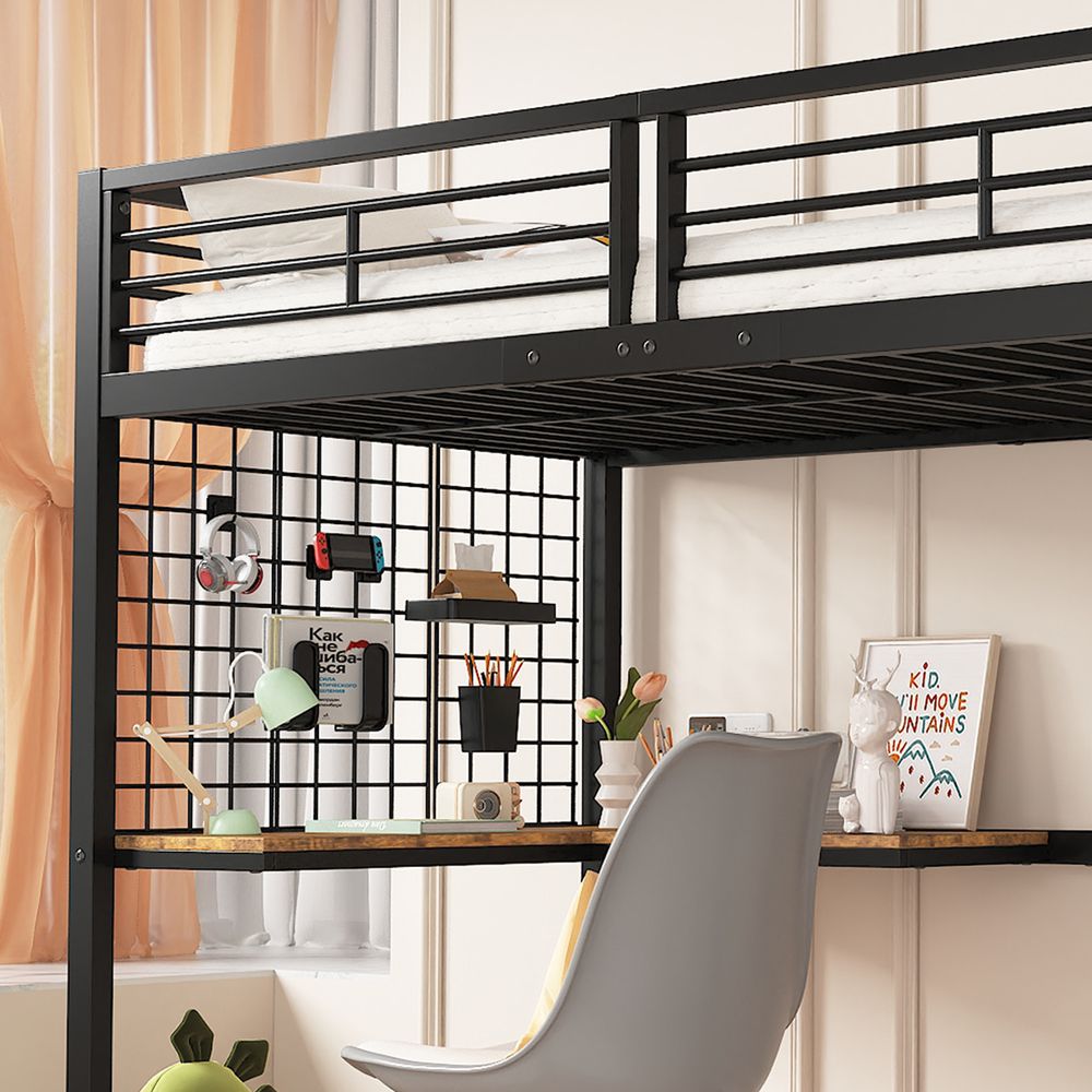 Hochbett Metallbett