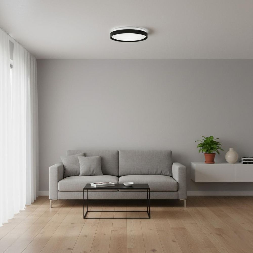 MasterLED Deckenleuchte – Ø 340 mm – 4000K Neutralweiß – 18W – led deckenleuchte – deckenlampe mit bewegungssensor – Filo