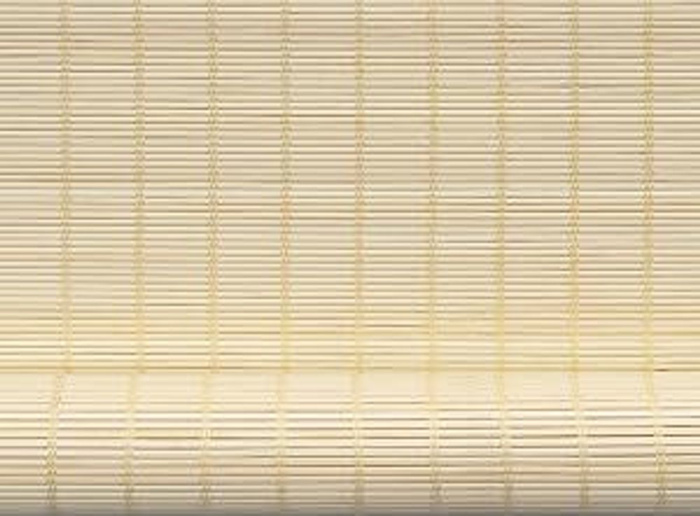 WOLTU Bambusrollo Sonnenschutz Sichtschutz, Seitenzugrollo Lichtfilter Belüftung, Natur, 60X220cm(BxH)