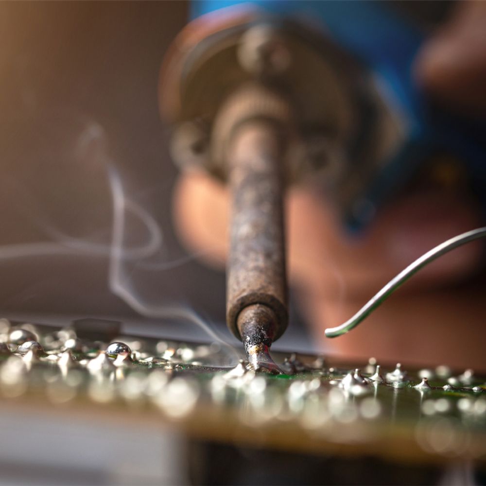 Lötdraht Lötzinn für Löten mit Lötstation Lötkolben Durchmesser Bleifrei Profi-Lötzinn ø 1 mm 50 g Löt Paste SMD Lötfett Flussmittel Elektronik Retoo