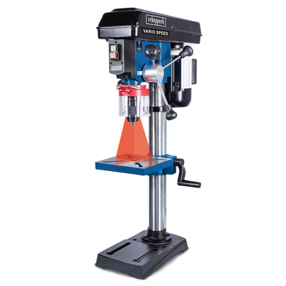 Das Bild zeigt die Scheppach Tischbohrmaschine DP19VARIO.