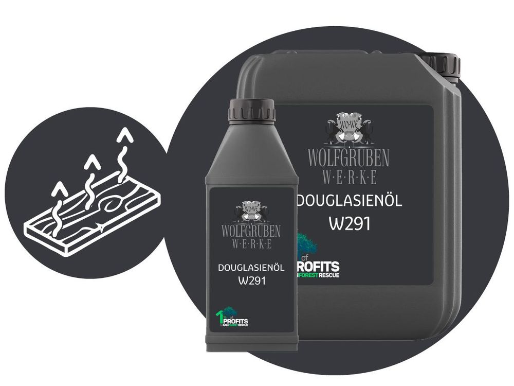 Douglasien Öl Akazienöl Lärchenöl Hartholzöl Holzöl Öl Zedernöl Eiche W291 - 1L