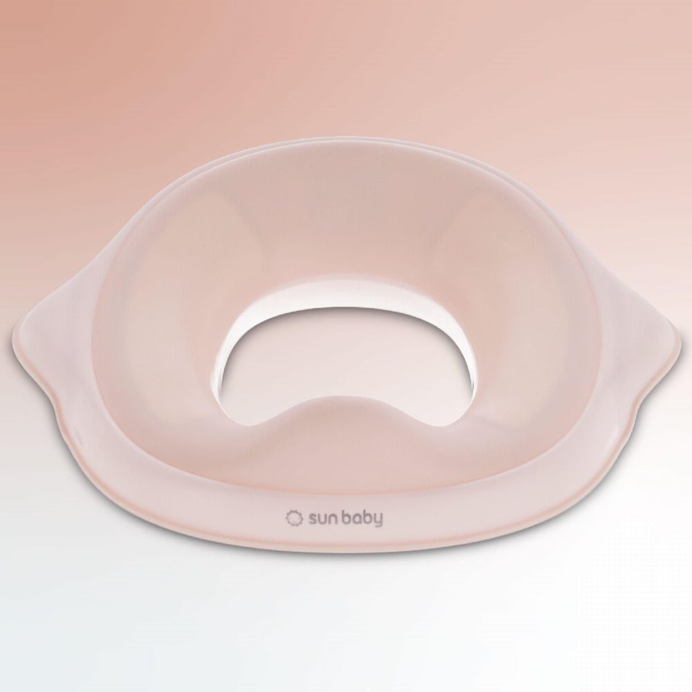 Vista superior del orinal SUN BABY mostrando la superficie lisa y diseño ergonómico