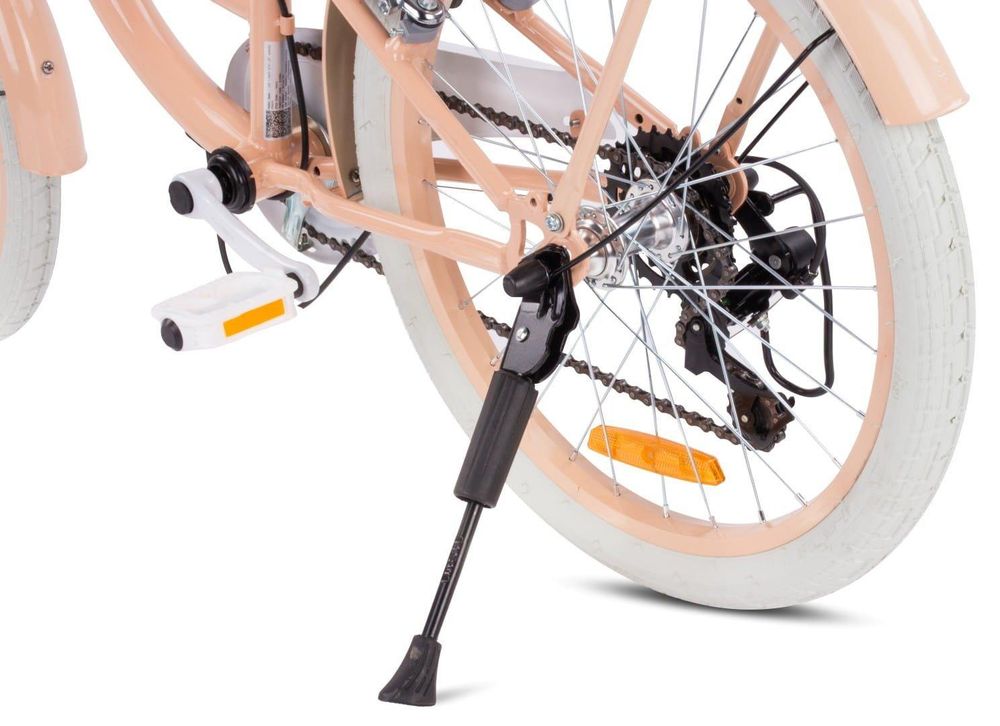 Caballete desplegado de la bicicleta SUN BABY Flower Bike.