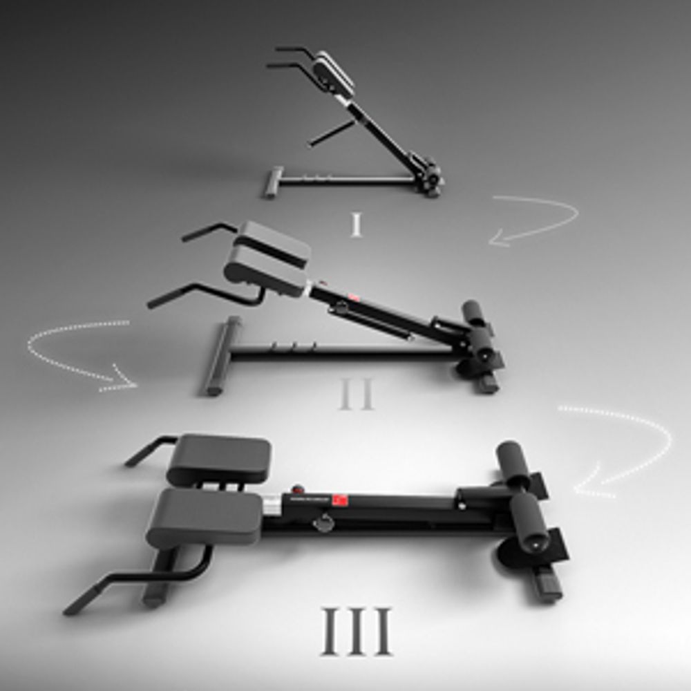 Sportstech Hantelbank BRT150 | 6IN1 Funktionen | Ergonomisch Verstellbar