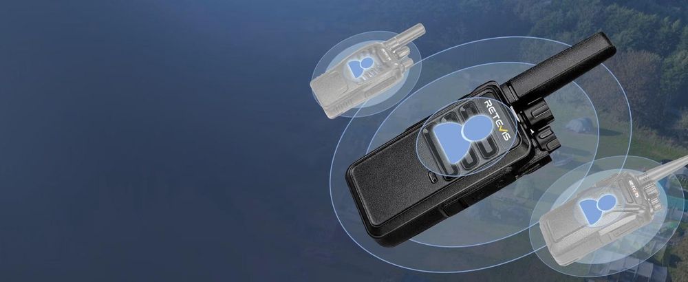Retevis RT668 Funkgerät Großer Reichweite, PMR446 Walkie Talkie für Erwachsene, Handfunkgerät mit VOX Energiesparfunktion für Familien, Camping