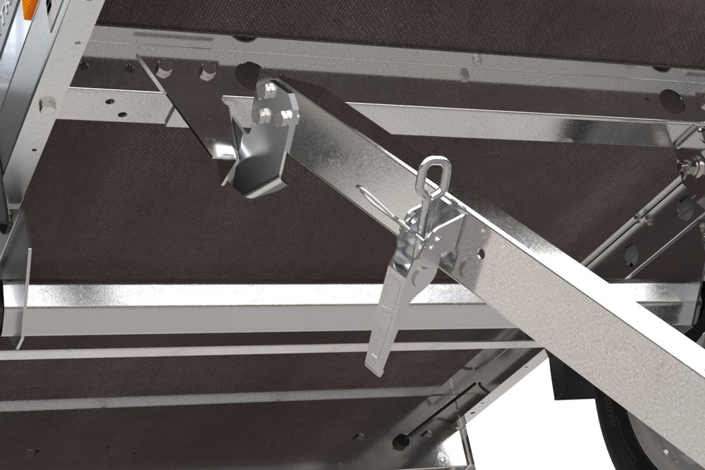 Kleiner Anhänger Garden Trailer 150 KIPP 150x106 cm 750kg