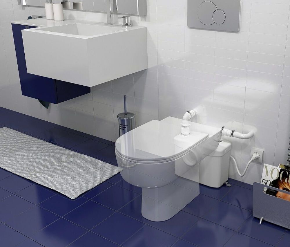 Sumpfpumpe SANITOP SILENCE, für WC, Waschbecken und Urinal, ST