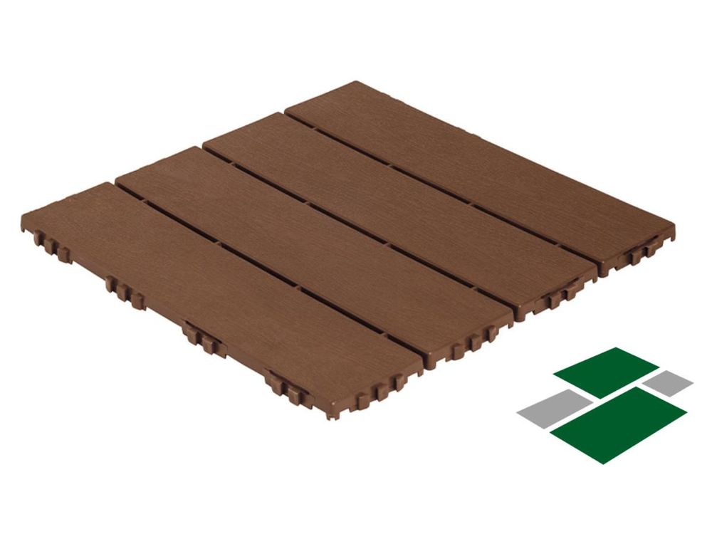 Mosolut Hestra Woodlook 30 x 30 cm Tmavý dub MSHS081