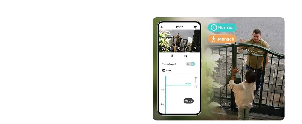 ZOSI 2K 3MP WiFi 6 Überwachungskamera Set Aussen, 8CH NVR mit 4 WLAN IP Kameras, 64GB SD-Karte, 2-Wege-Audio, Personen- und Fahrzeugerkennung für Haus