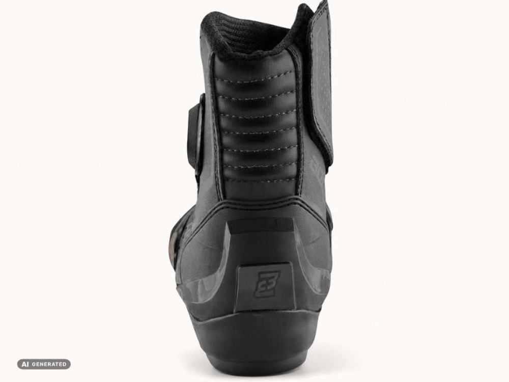 Bogotto Cartagena perforierte Motorrad Stiefel, schwarz, 42
