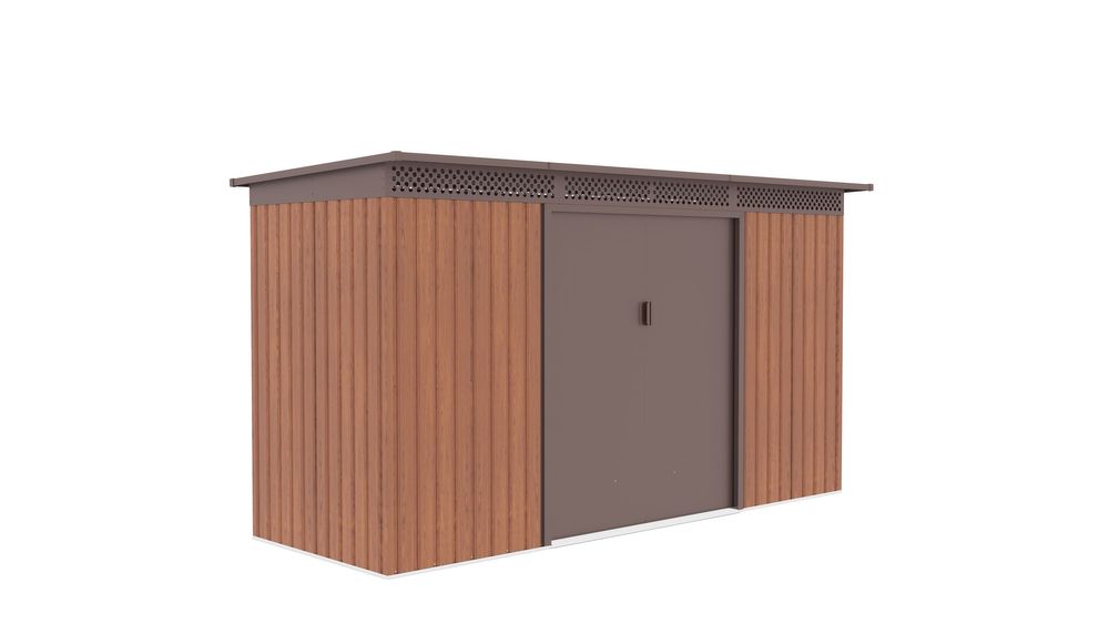 Das Gartenhaus GRAH 483 ist ideal für die ganzjährige Aufbewahrung von Gartengeräten