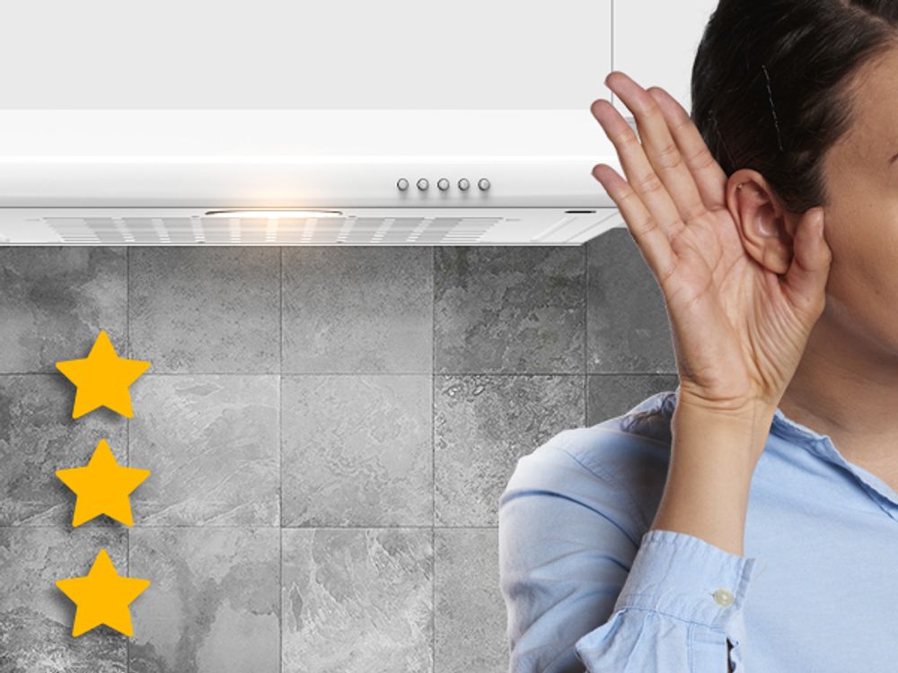 Leises Laufgeräusch der Unterbau-Dunstabzugshaube UBH600W