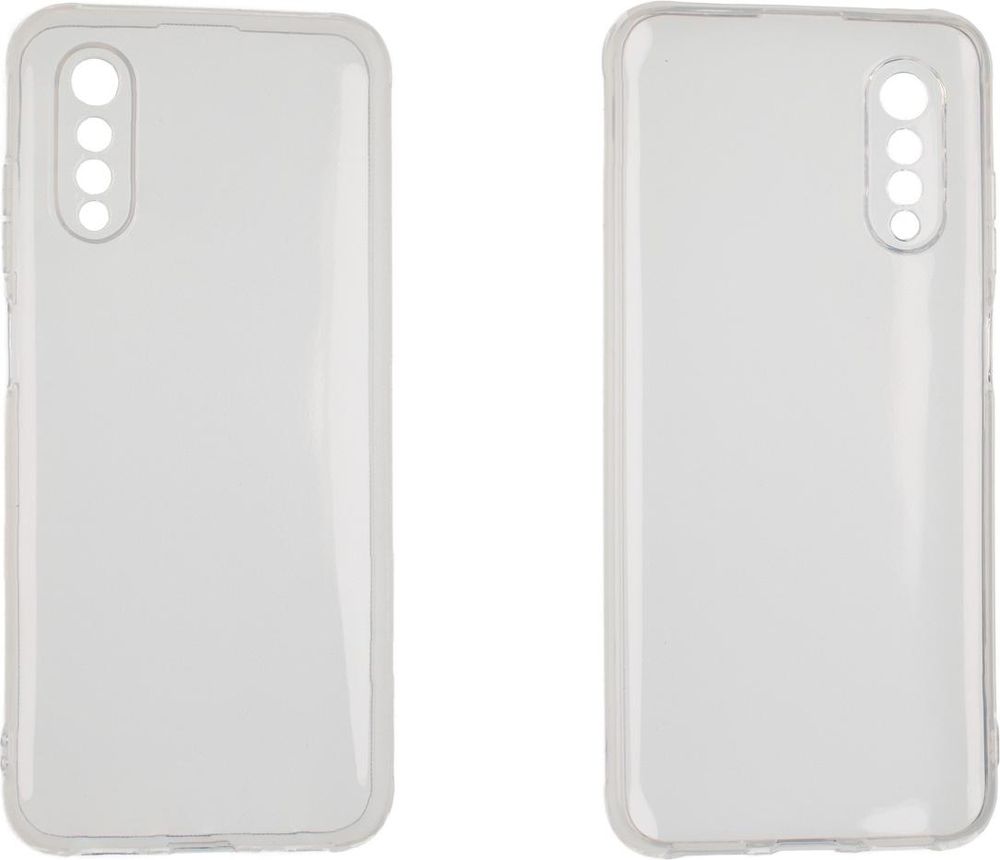 caseroxx Schutz-Hülle TPU-Hülle kompatibel mit Cubot X70, Gummi Handy Tasche transparent – Frontalansicht