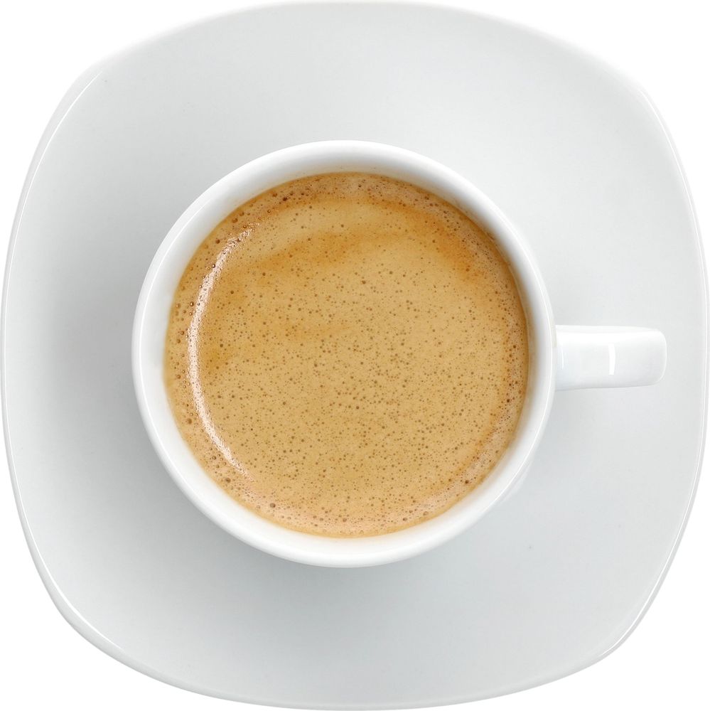 6er Set Lotta Kaffeetassen mit Untertassen für 6 Personen weiß Porzellan Tee