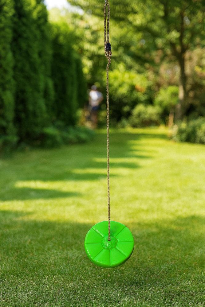 BelloGriardino | Kinderschaukel Blume - Rosa - Sicher, stabil, höhenverstellbar - Spaß im Garten