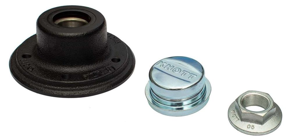 KNOTT Radnabe 5x112 mit Lager für ungebremste Achsen VG7 VG10 VG13