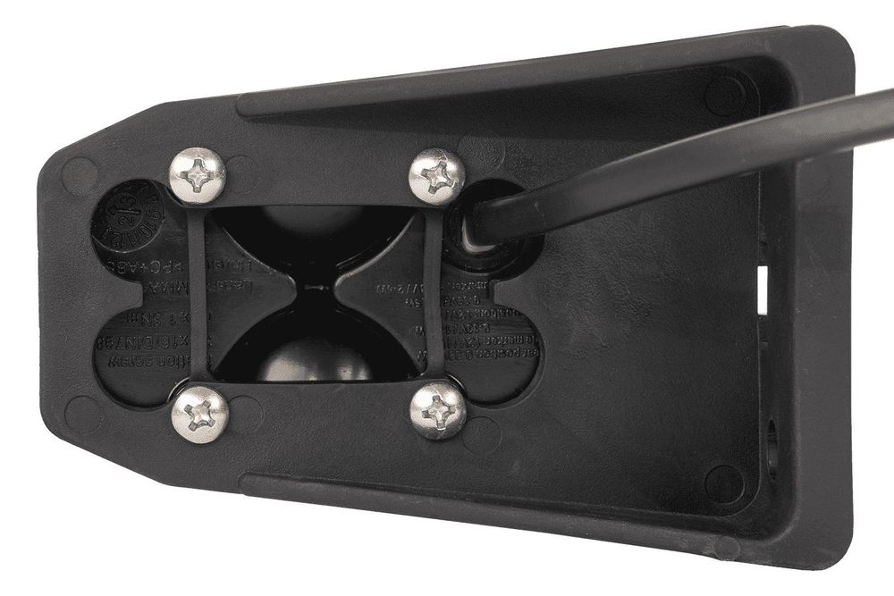ASPÖCK FLEXIPOINT LED Umrissleuchte universal 12 V 65x 44x 28 mm IP6K9K E24 ADR Zone 2 mit Halterung 0,5 m Kabel für Anhänger