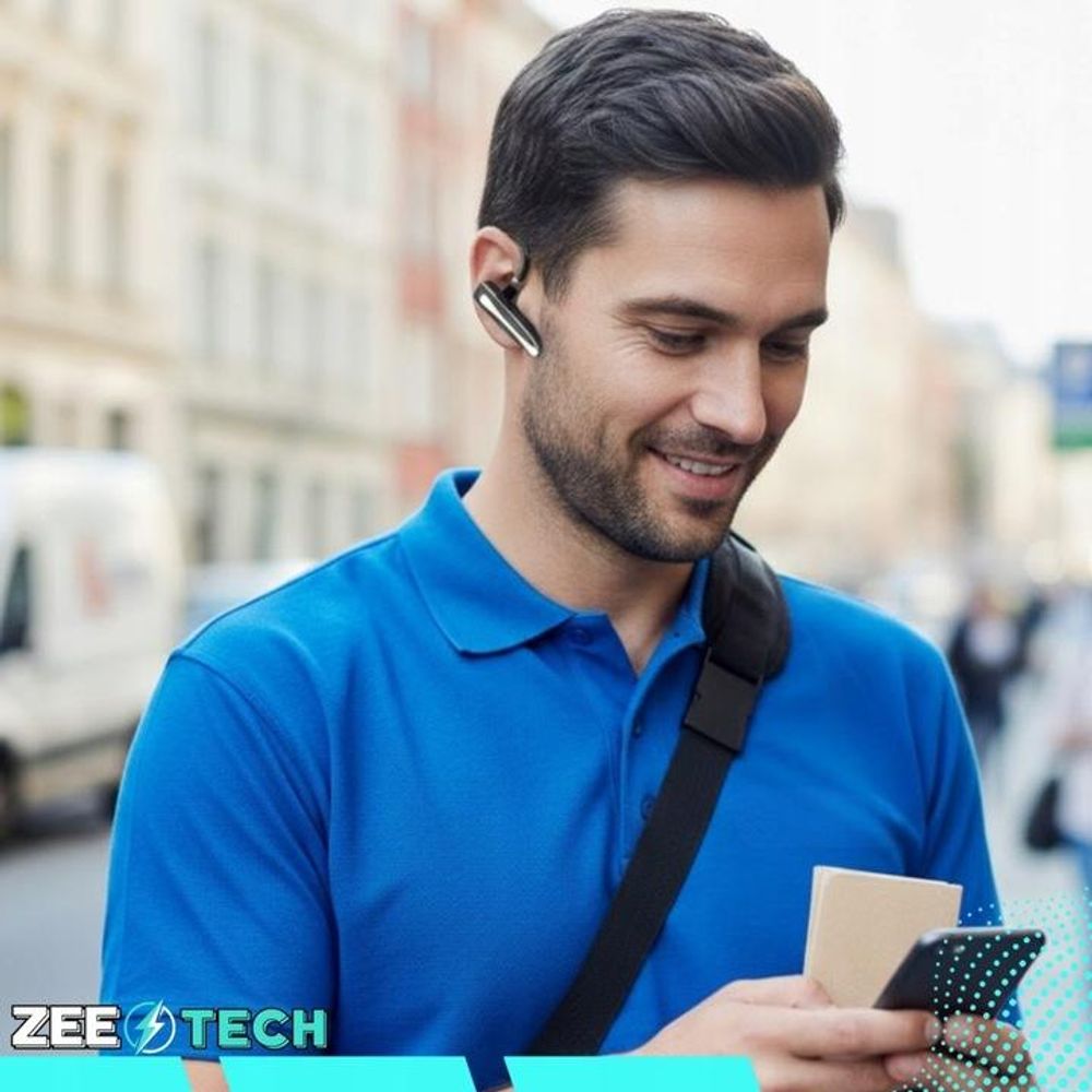 Kabelloser Bluetooth-Kopfhörer für Gespräche – Headset-Set für Fahrer